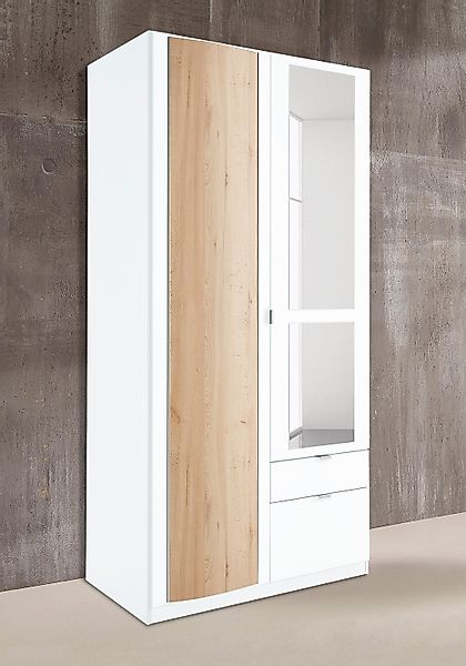 priess Kleiderschrank, mit gerundeten Elementen auf den Außentüren günstig online kaufen
