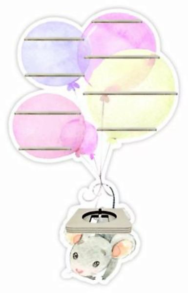 Farbklecks Collection® Regal Musikbox - Ballon Mäuschen - passend Toniebox günstig online kaufen