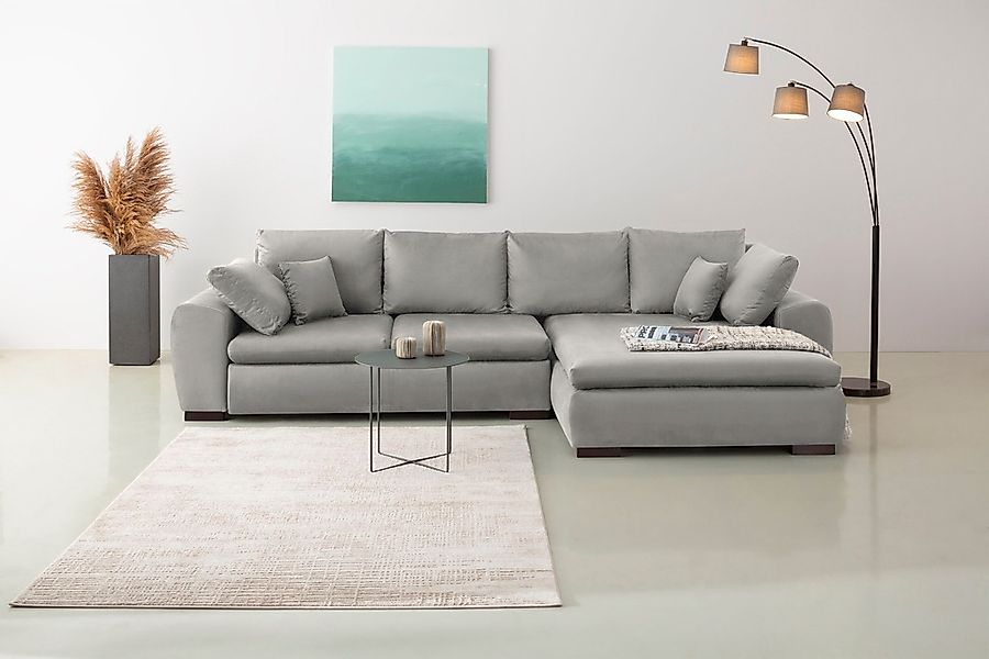Home affaire Ecksofa "Cara Mia L-Form, B: 325 cm - OTTO. Verlässliche Quali günstig online kaufen
