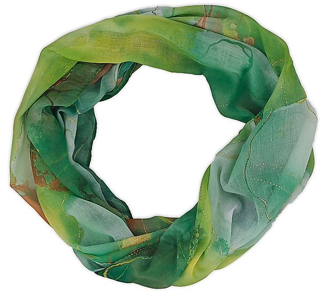 styleBREAKER Loop Loop Aquarell Glow Metallic günstig online kaufen
