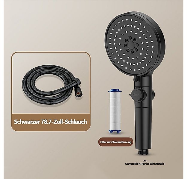 HAUSS SPOLE Handbrause Handbrause Duschkopf Sparduschkopf Regendusche Braus günstig online kaufen