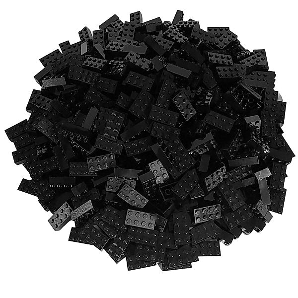 LEGO® LEGO® 2x4 Steine Bausteine Schwarz günstig online kaufen