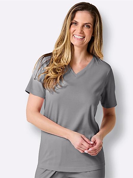 wäschepur Kurzarmshirt "Schlafanzug-Shirt" 1 tlg. günstig online kaufen