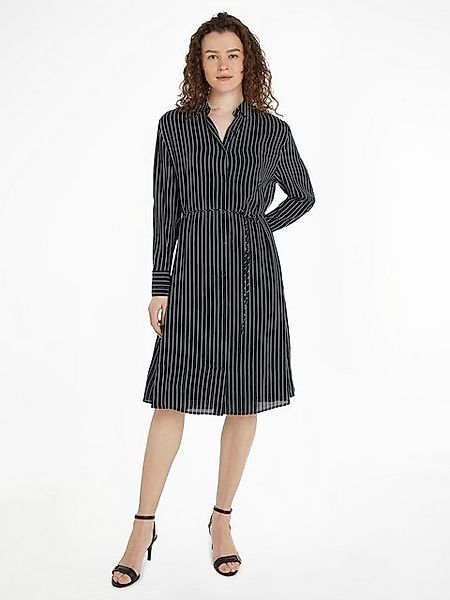 Tommy Hilfiger Blusenkleid FLUID VISCOSE CREPE günstig online kaufen