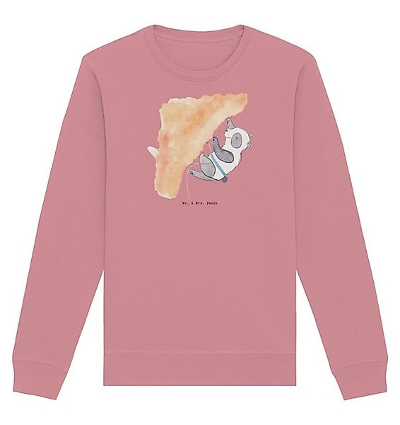 Mr. & Mrs. Panda Longpullover Panda Klettern Größe XL - Canyon Pink - Gesch günstig online kaufen