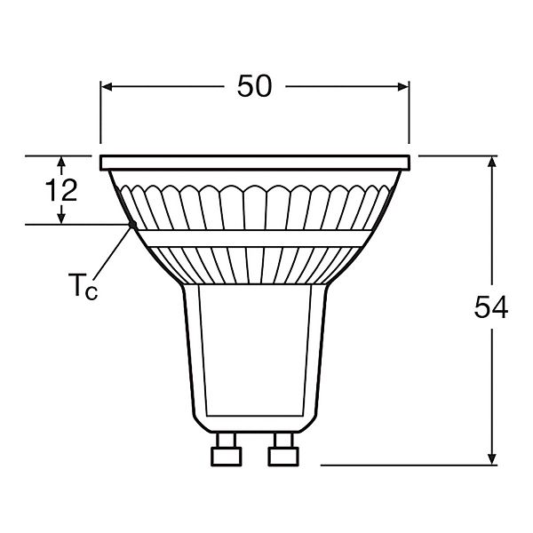OSRAM LED-Leuchtmittel Reflektor Star GU10 2,4 W 4.000 K 35° günstig online kaufen