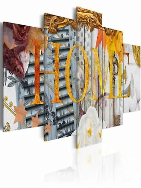 artgeist Wandbild Home (Varieté) mehrfarbig Gr. 200 x 100 günstig online kaufen