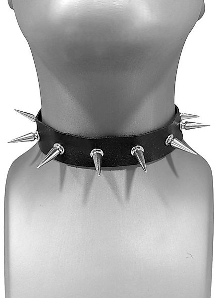 Metamorph Textilband Halsband Nietenkranz, Kunstlederhalsband mit günstig online kaufen
