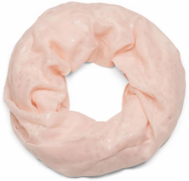 styleBREAKER Loop "Loop Schal mit Metallic Sterne Print" 1 Stk. günstig online kaufen