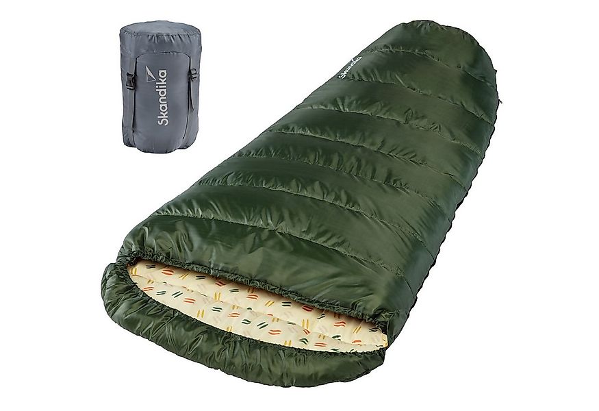 Skandika Mumienschlafsack XXL, für Erwachsene, Vegas Flanell, wasserabweise günstig online kaufen