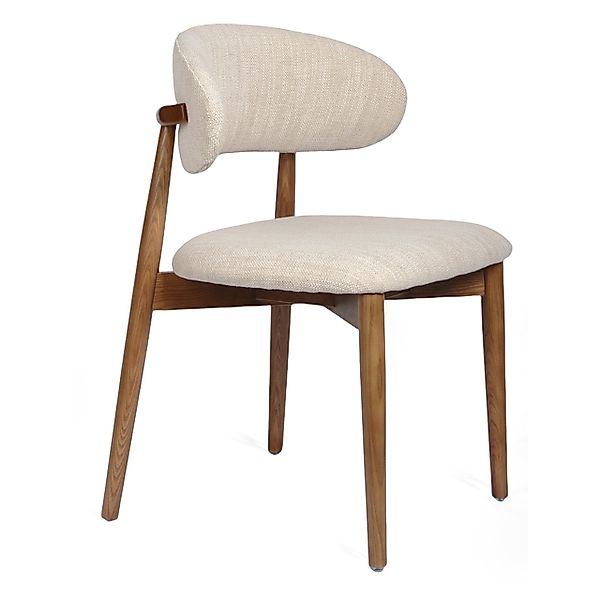 Vintagehaus Esszimmerstuhl Scandi Linea Baumwolle Leinen günstig online kaufen