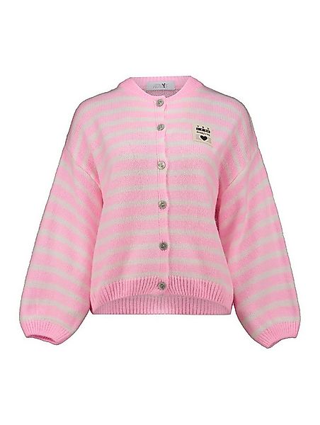HaILY’S Strickpullover LS A CD Av44a, candy pink/white stripe günstig online kaufen