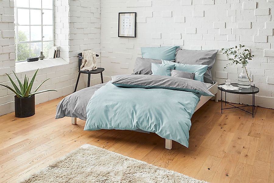 Bruno Banani Wendebettwäsche "Merlin in Gr. 135x200 oder 155x220 cm" 2 Stk. günstig online kaufen