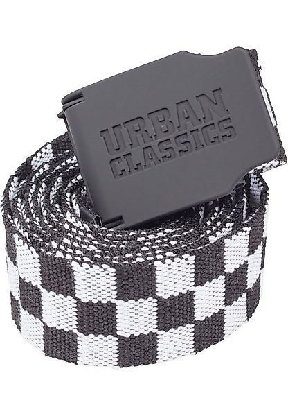 URBAN CLASSICS Hüftgürtel Urban Classics Unisex UC Canvas Belt Checkerboard günstig online kaufen