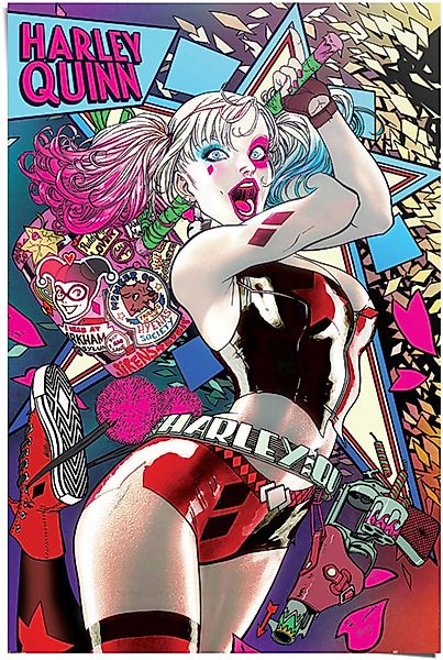 Reinders Poster "Batman Harley Quinn" 1 Stk. tlg. günstig online kaufen