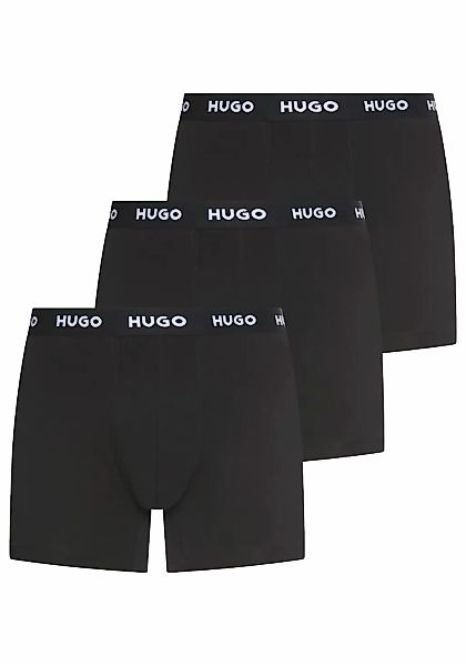 HUGO Underwear Boxer "BOXERBR TRIPLE" Packung, 3er, 3 Stk. tlg., mit elasti günstig online kaufen