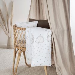 Julius Zöllner Kinderbettwäsche "Igelchen, in 100x135cm passt in Babybetten günstig online kaufen