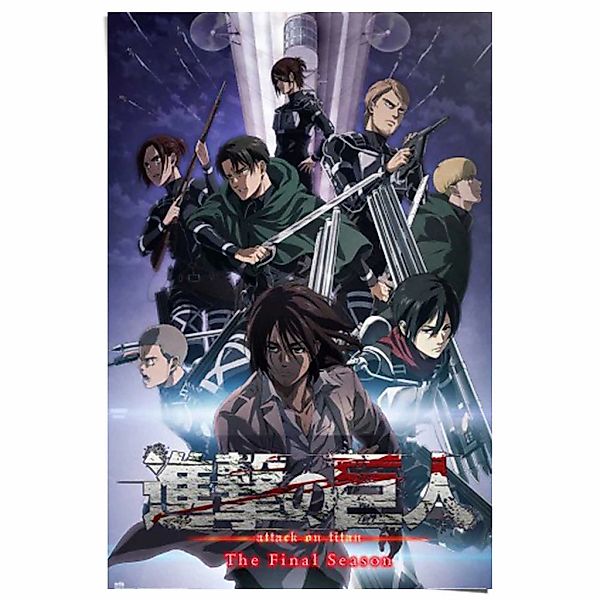 Reinders Poster "Attack on Titan - the final season" günstig online kaufen