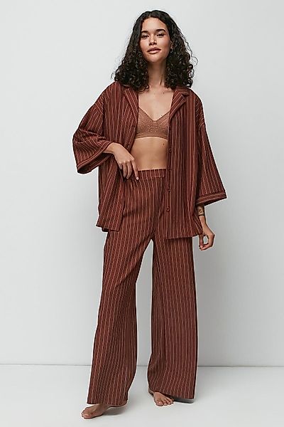 C&CITY Hosenanzug Langes Hemd Hosen Set günstig online kaufen