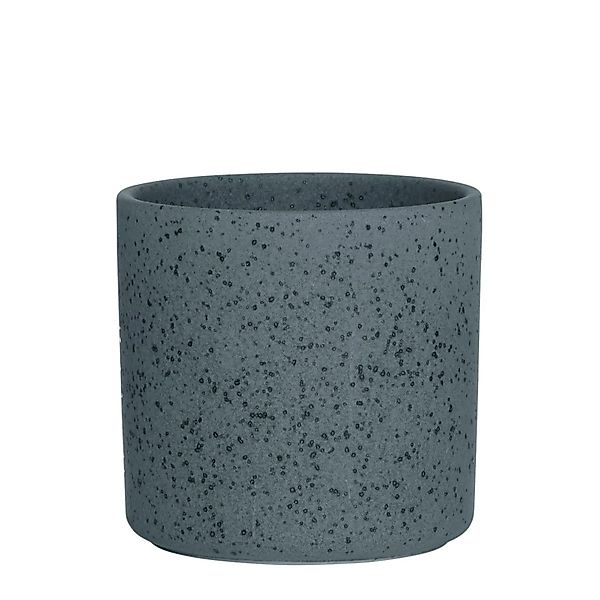 Hakbijl Glass Blumentopf Keramiktöpfe, Farbe: Schwarz, günstig online kaufen