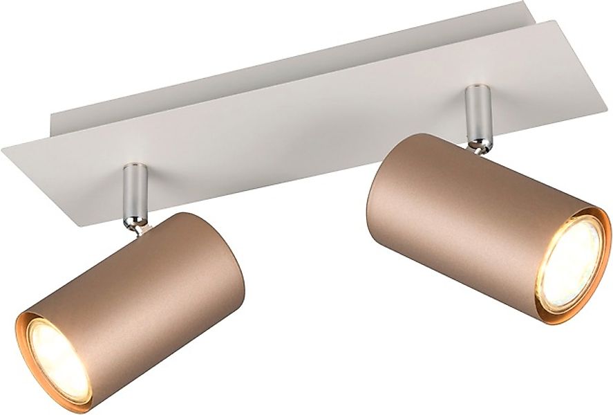 TRIO Leuchten Deckenstrahler »MARLEY, GU10 Deckenspot 1-flammig, exkl 2x GU günstig online kaufen
