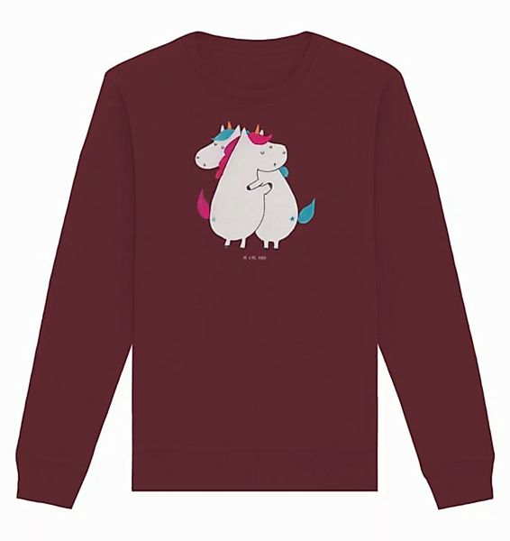 Mr. & Mrs. Panda Longpullover Einhörner Umarmen Größe M - Burgundy - Gesche günstig online kaufen