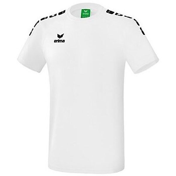 Erima T-Shirt Freizeit-Trainings Essential 5-C - Baumwollmix - weiss/schwar günstig online kaufen