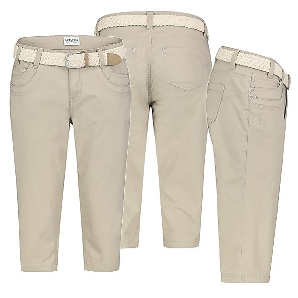 SUBLEVEL Bermudas Damen Short Bermuda 3/4 günstig online kaufen