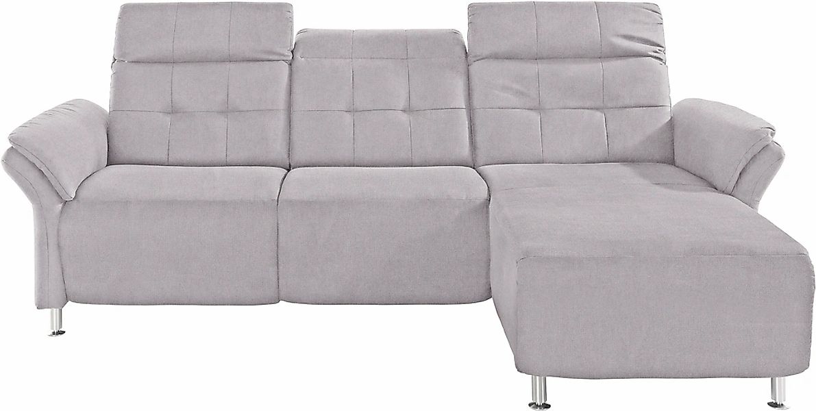 Places of Style Ecksofa "Manhattan L-Form", 2 Sitze mit elektrischer Relaxf günstig online kaufen