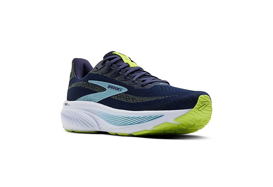 Brooks Ghost 17 - Herren Laufschuh - Narrow (1B) - Peacoat/Lime/Blue Laufsc günstig online kaufen