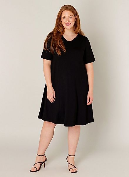 Base Level Curvy Shirtkleid Abernathy Sommerkleid In leicht ausgestellter F günstig online kaufen