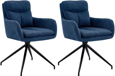 CLP Esszimmerstuhl Somers (2er Set), Stoffbezug, günstig online kaufen