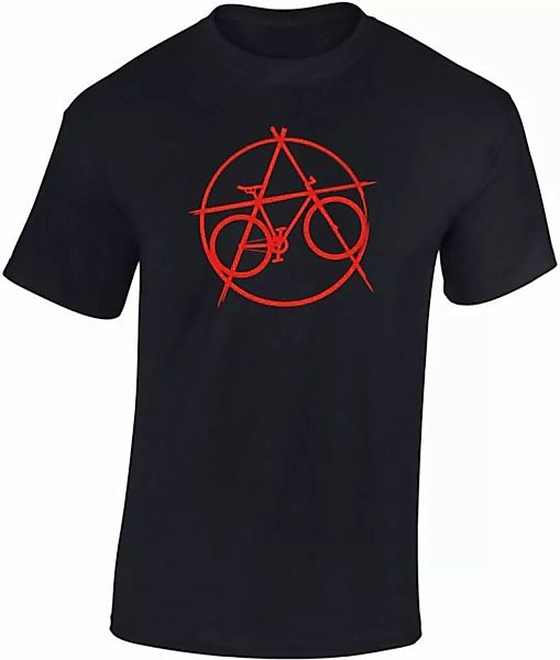 Baddery Print-Shirt Fahrrad T-Shirt : Anarchy Bike - Sport Tshirts Herren, günstig online kaufen