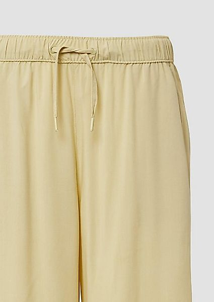 QS 7/8-Hose Culotte aus Viskose Gummizug günstig online kaufen