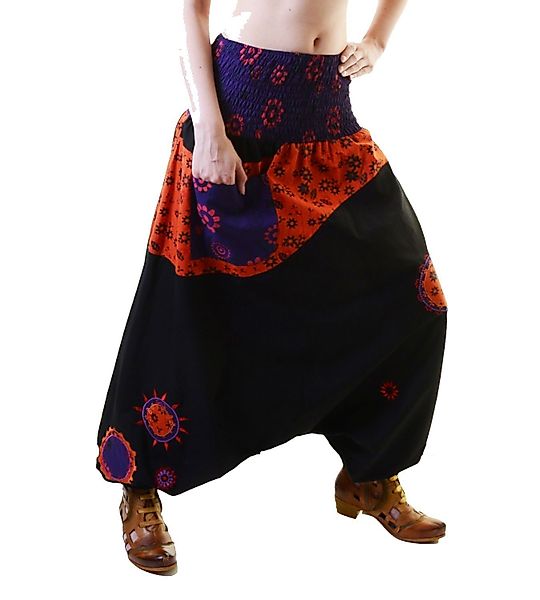KUNST UND MAGIE Haremshose Bunte Haremshose günstig online kaufen
