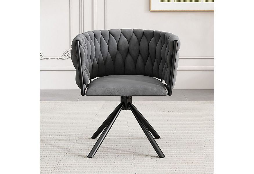 Flieks Esszimmerstuhl (360° drehbar, 1 St), Polsterstuhl mit Armlehnen Dreh günstig online kaufen