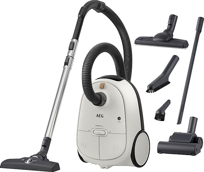 AEG Bodenstaubsauger »HYGIENIC 6000 (AB61H6SW)« 850 mit Beutel hohe Sauglei günstig online kaufen