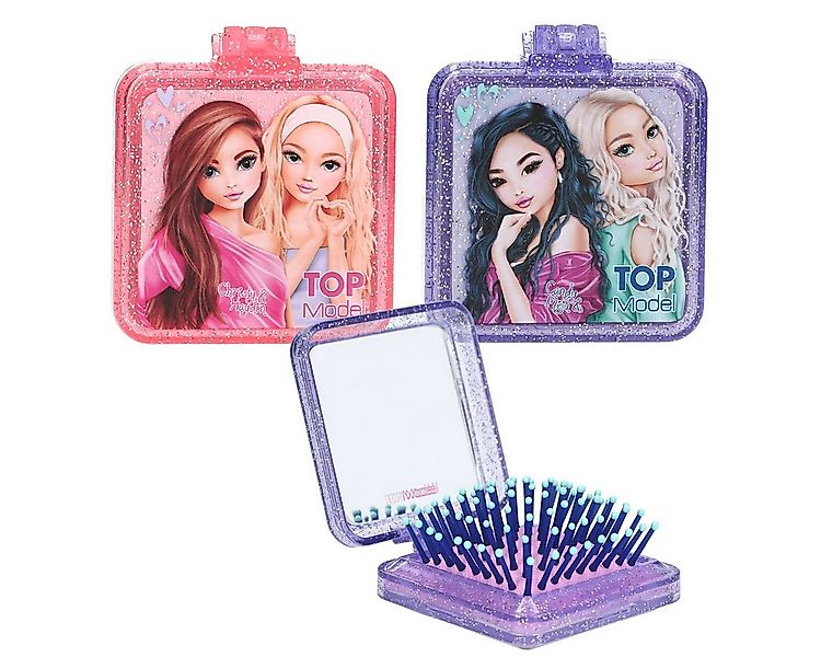 Depesche Badaccessoire-Set TOPModel Klapphaarbürste BEAUTY and ME günstig online kaufen