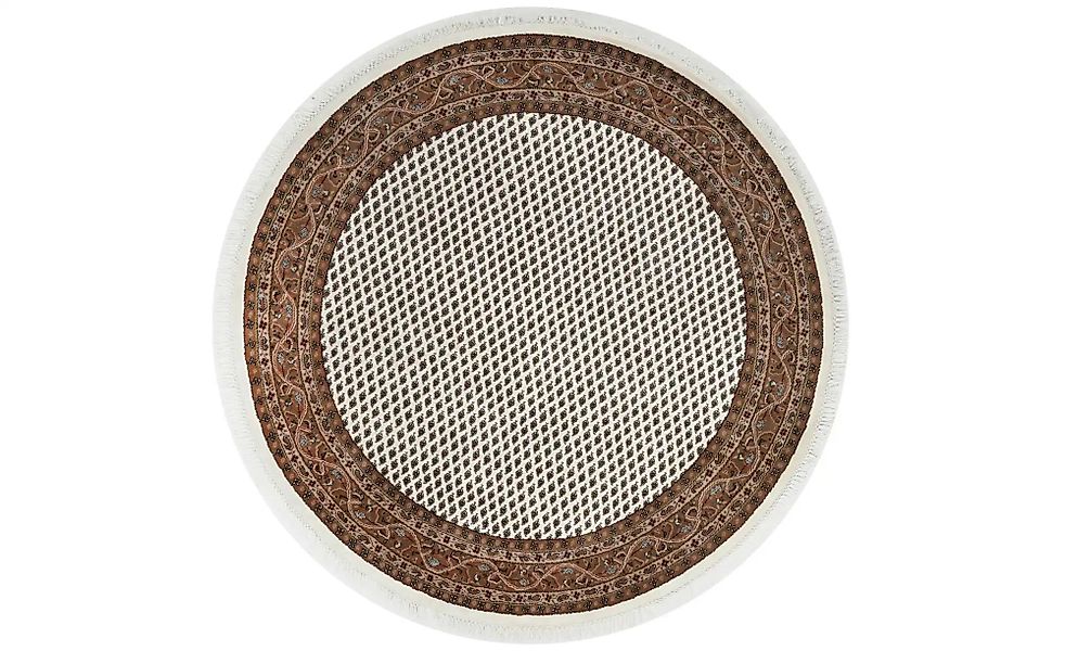 THEKO Orientteppich  Chandi Mir ¦ creme ¦ Wolle ¦ Maße (cm): B: 100 H: 1,2 günstig online kaufen