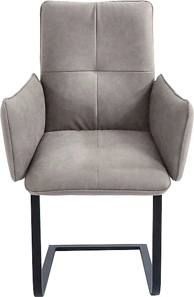 K+W Komfort & Wohnen Freischwinger () Freischwinger, Gestell in Metall schw günstig online kaufen