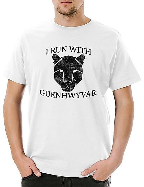 Urban Backwoods Print-Shirt I Run With Guenhwyvar Herren T-Shirt The Legend günstig online kaufen
