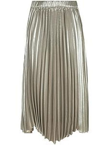 Langer Plissee-Rock BASLER beige günstig online kaufen