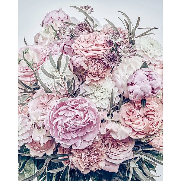 Komar Vliesfototapete Moonlight Flowers 200 cm x 250 cm günstig online kaufen