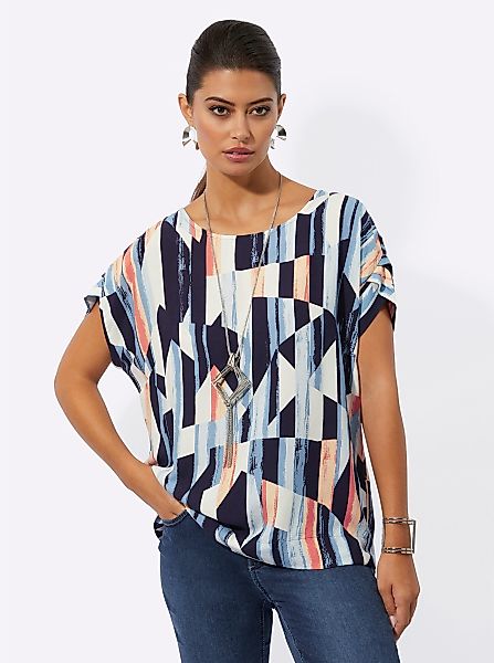 creation L Klassische Bluse Druckbluse günstig online kaufen