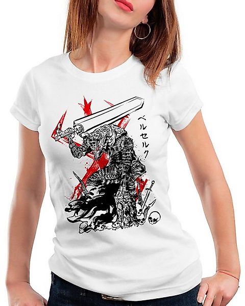 style3 T-Shirt Mighty Swordsman berserk anime manga japan cosplay günstig online kaufen