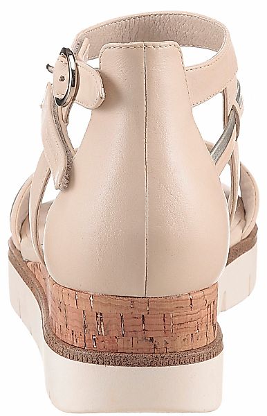 Tamaris Keilsandalette, Riemchensandale, Sommerschuh mit Flechtriemchen günstig online kaufen