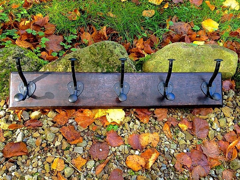 Antikas Garderobenhaken Wandgarderobe Heart of India, Flur Garderobe im Ant günstig online kaufen