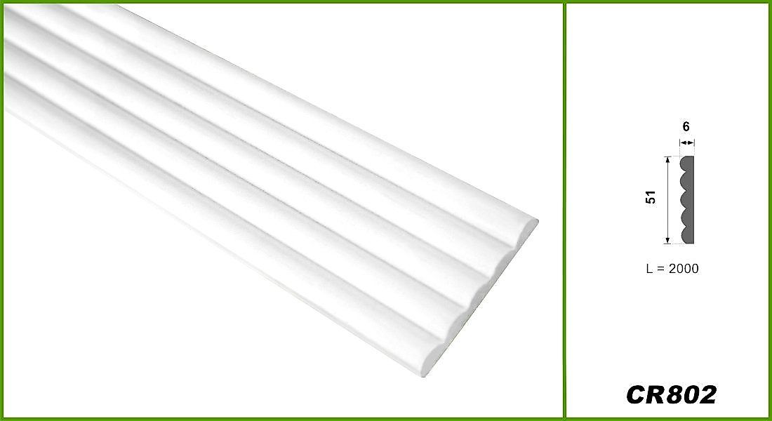 Hexim Stuckleiste CR802, 2 Meter / günstig online kaufen