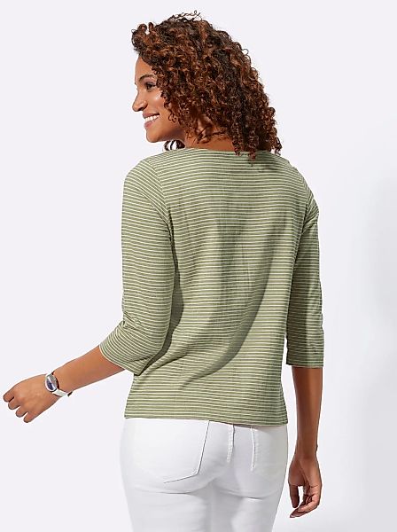 Casual Looks 3/4-Arm-Shirt "Ringelshirt", (1 tlg.) günstig online kaufen