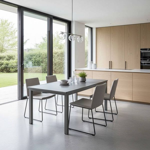 Terrassen Esstisch aus Aluminium Glas günstig online kaufen